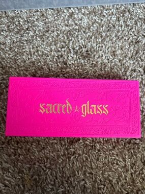 Jeffree Star Sacred Glass Palette - Pink with Gold Accents